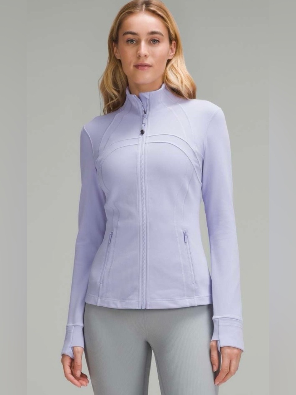 Lululemon NWT Define Luon Zip-Up Jacket Lilac Purple Size 4 SOLD OUT Color